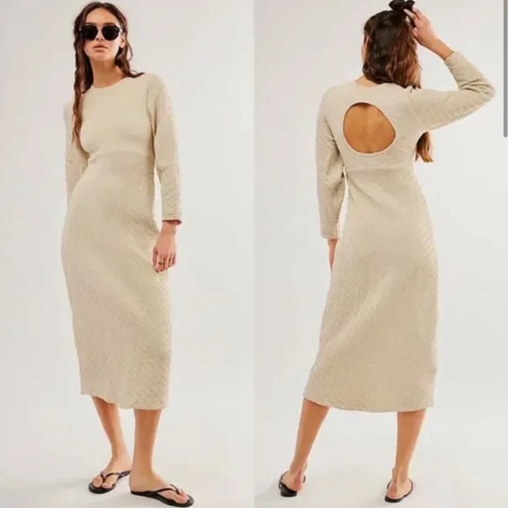 Free People Gabby Seamless Midi Dress Size XS/Small